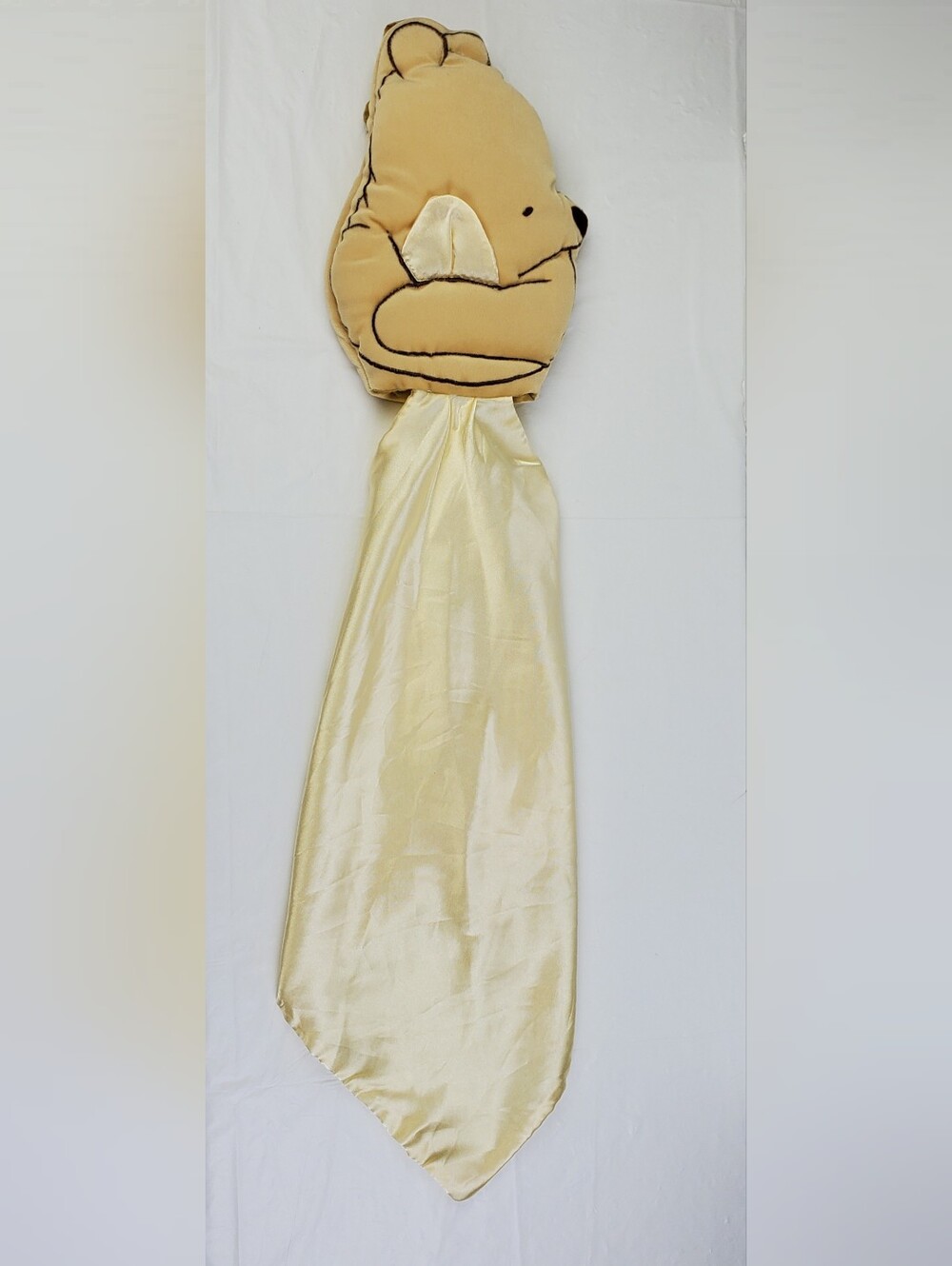 Disney Classic Winnie the Pooh Satin Baby Security Lovey Puppet Crown Crafts GUC